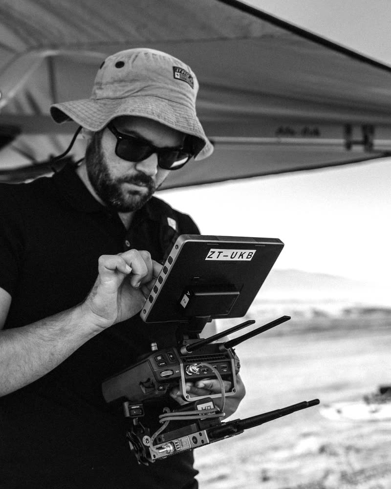 Dimitri Vaindirlis on location