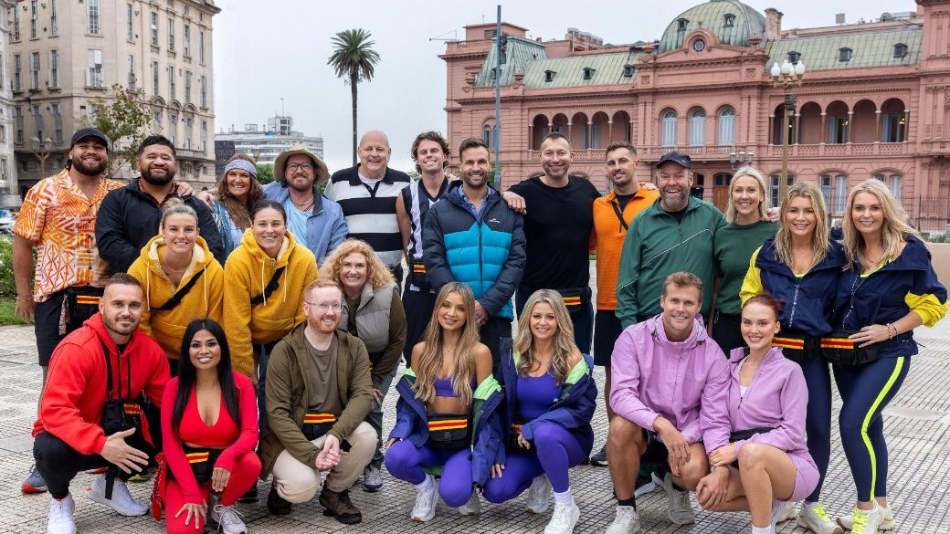 The cast of The Amazing Race Australia Celebrity Edition